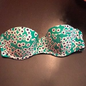 Old navy floral bathing suit top